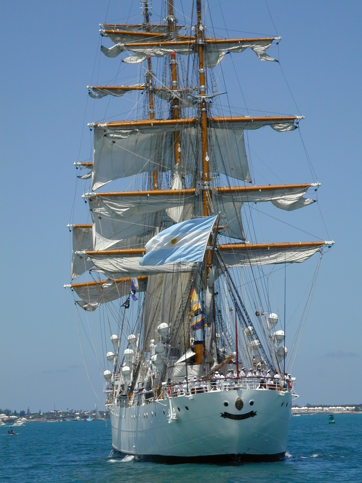 Tall Ships in the Great Sound, Bermuda